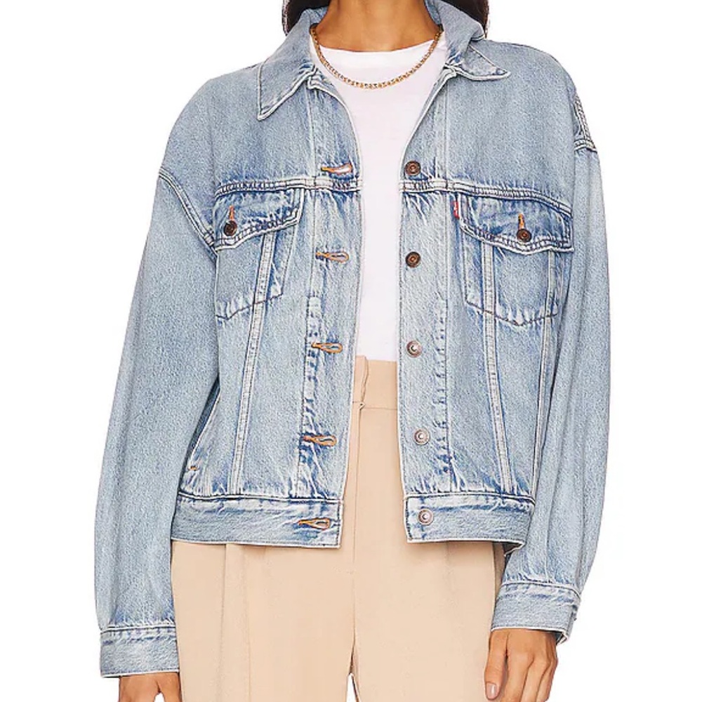 Levi's Vintage Fit Denim Jacket with Red Label